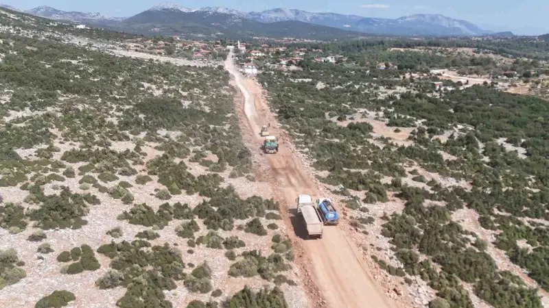 Muğla Büyükşehir Belediyesi, Menteşe ilçesindeki kırsal mahallelerde 36.5 milyon TL