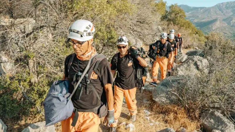 Muğla MAG AME (Mahalle Afet Gönüllüleri Acil Müdahale) ekipleri, orman
