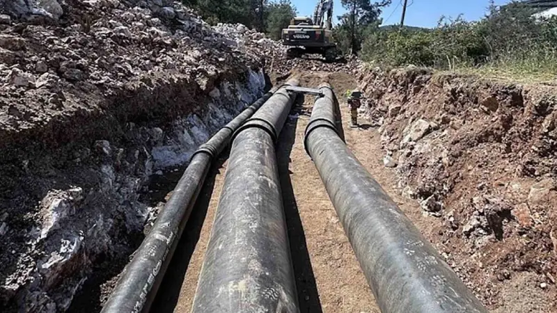 Muğla Büyükşehir Belediyesi'nin liderliğinde Bodrum'daki içme suyu sorununu çözmeye yönelik