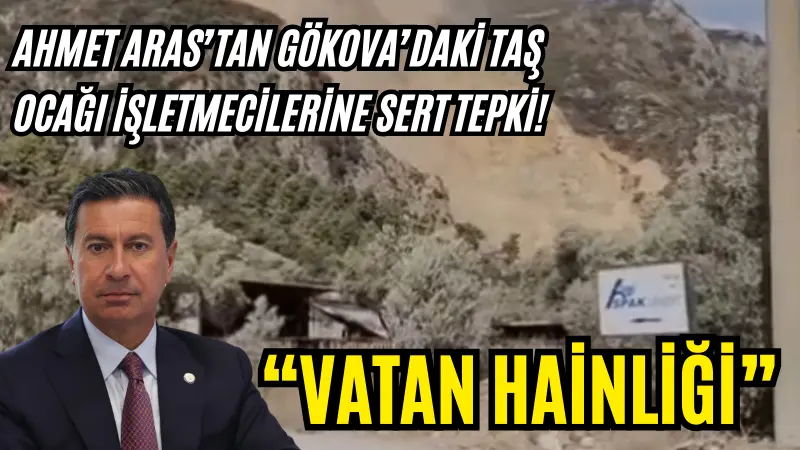 Muğla Büyükşehir Belediye Başkanı Ahmet Aras, Gökova’daki taş ocaklarının patlatmaları