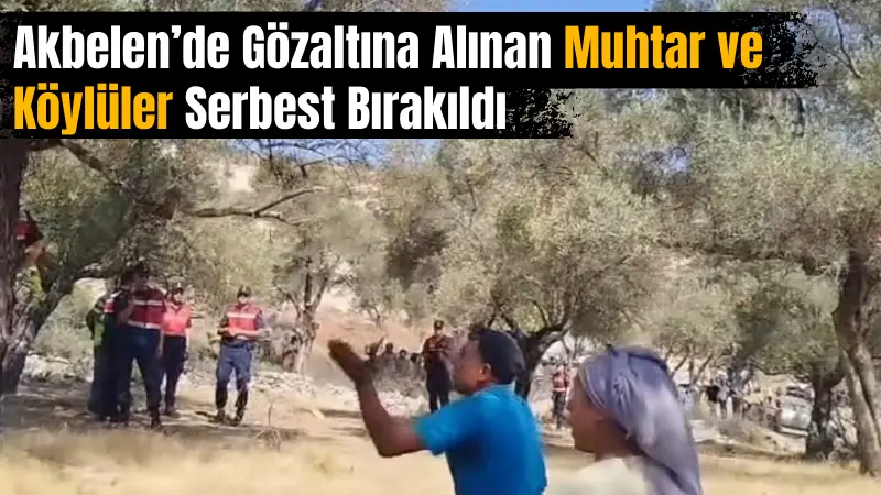 Muğla Akbelen’de zeytin ağaçlarının sökülmesine karşı çıkan İkizköy Muhtarı Nejla