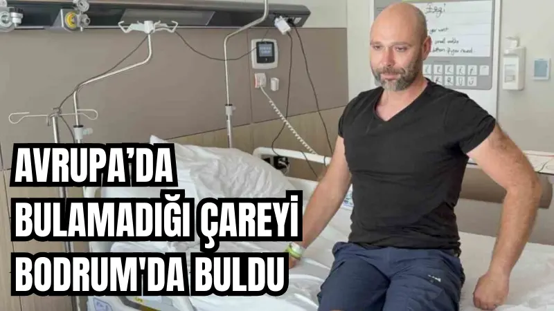 Kos Adası'nda denizcilik yapan İngiliz vatandaşı Daniel John Norcott, bel