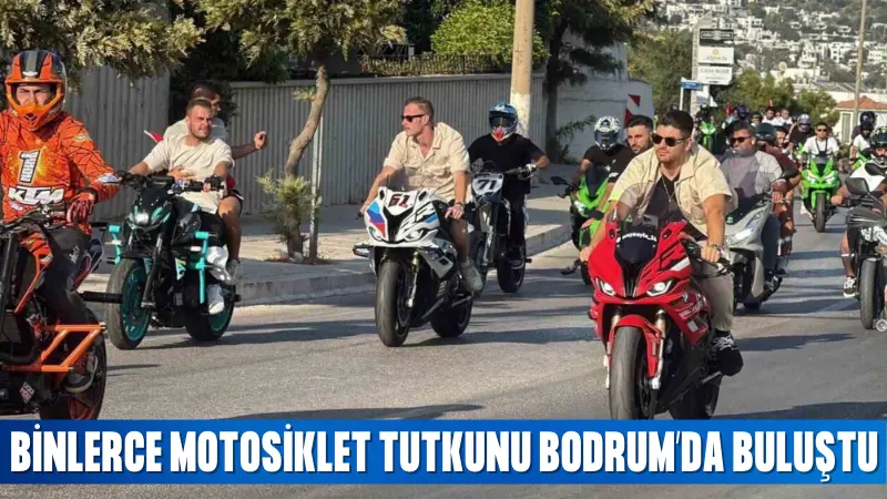 Muğla'nın Bodrum ilçesinde düzenlenen 2. Uluslararası Bodrum Motofest, üç gün