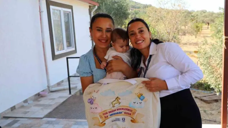 Bodrum Belediyesi, "Hoş Geldin Bebek" projesiyle yeni ebeveynleri desteklemeye devam