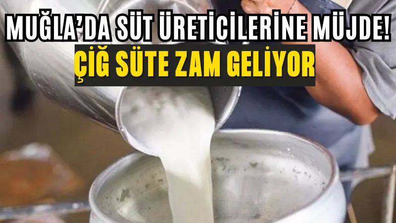 Çiğ süt fiyatlarına zam geldi. 1 Ekim 2025 itibariyle Ulusal