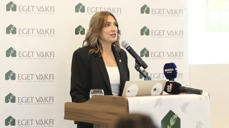 EGET Vakfı Yönetim Kurulu Başkanı Özlem Uzman, vakfın 10 yıllık