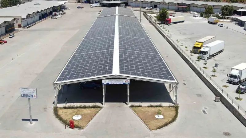 Muğla Büyükşehir Belediyesi, Fethiye Karaçulha Toptancı Hali'ne kurduğu 792 kWp