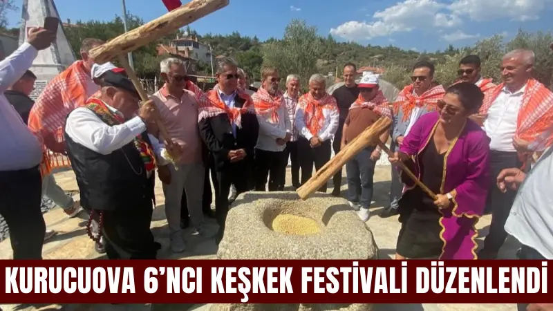 Kavaklıdere’de geleneksel keşkek ikramıyla renklenen festival, protokol üyeleri ve vatandaşların