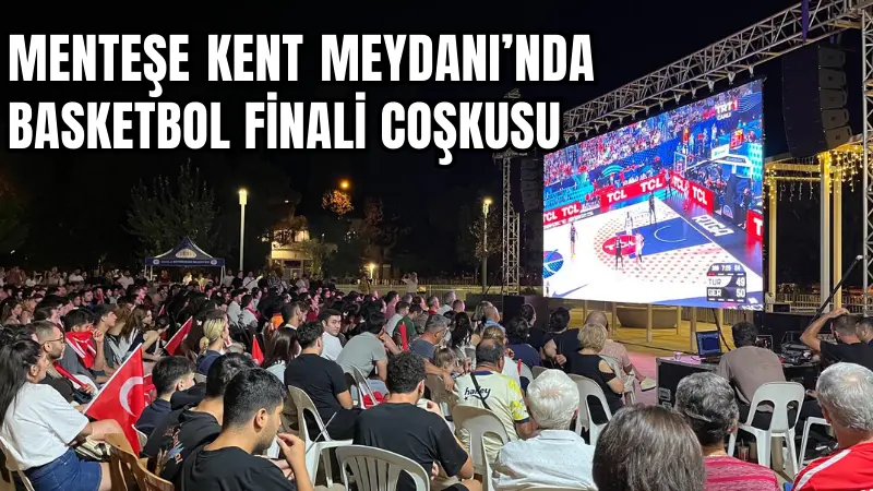 A Milli Erkek Basketbol Takımı’nın Almanya ile oynadığı Avrupa Şampiyonası