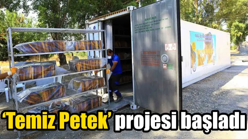 Muğla Büyükşehir Belediyesi, arıcılara yönelik 'Temiz Petek Projesi'ni başlatarak büyük