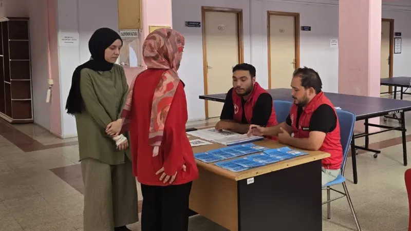 Muğla'daki Kötekli Gençlik Merkezi, üniversite öğrencilerine yönelik bilgilendirme etkinlikleri düzenleyerek