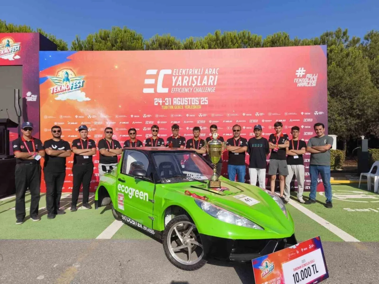 DOSTEK Koleji, TEKNOFEST 2025'te 3 kategoride derece elde ederek Denizli'yi