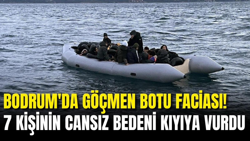 Bodrum'un Müskebi Mahallesi açıklarında sabah saatlerinde kıyıya vuran ilk belirlemelere