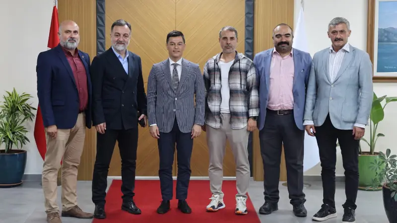 Muğla Gazeteciler Cemiyeti (MGC), Marmaris'e gerçekleştirdiği ziyaret kapsamında yerel basın