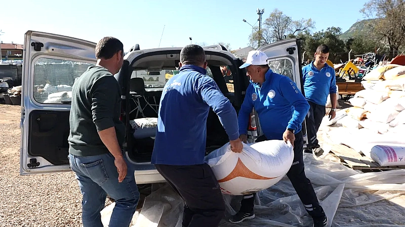 Muğla Büyükşehir Belediyesi, tarımsal üretimi desteklemek, üreticilerin girdi maliyetlerini azaltmak