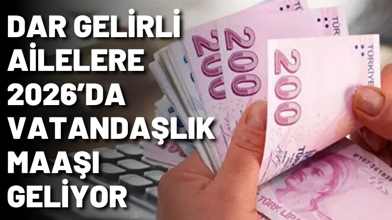 Cumhurbaşkanı Recep Tayyip Erdoğan'ın, aylık geliri belli bir tutarın altında