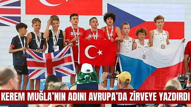 Muğla Büyükşehir Belediyesi sporcusu Kerem Batur Genç, Antalya'daki 2025 Avrupa