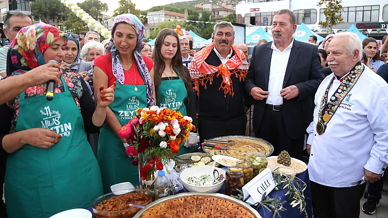11.  Uluslararası Milas Zeytin Hasat Şenliği'nin son gününde, Milas