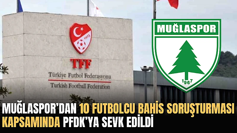 Türkiye Futbol Federasyonu (TFF), profesyonel liglerde bahis oynadığı tespit edilen