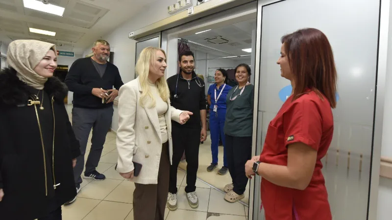 Muğla İl Sağlık Müdürü Dr. Eriş Başaran Akça, kurum yöneticileri