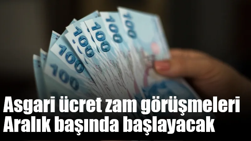 Çalışma ve Sosyal Güvenlik Bakanı Vedat Işıkhan, asgari ücret görüşmelerinin