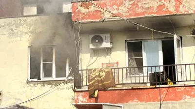 Aydın'ın Nazilli ilçesinde gerçekleşen yangında 18 yaşındaki Makbule İlhan hayatını