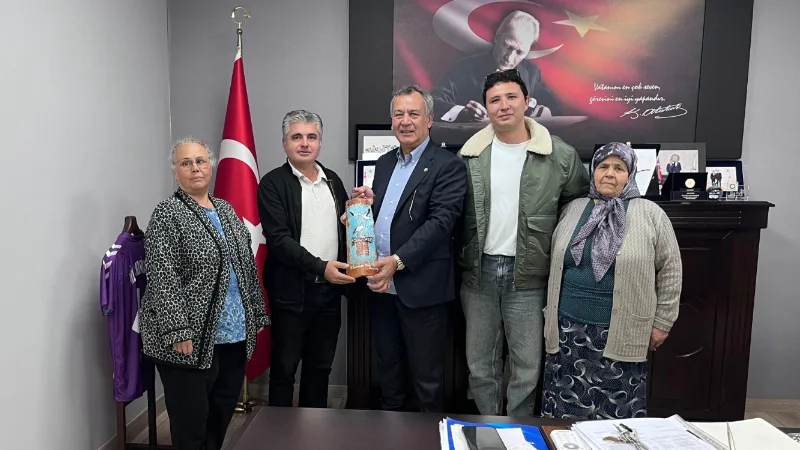 Ekinanbarı Mahalle Muhtarı Barış Ülkü, Ekinanbarı Mahallesi olarak Milas Zeytin