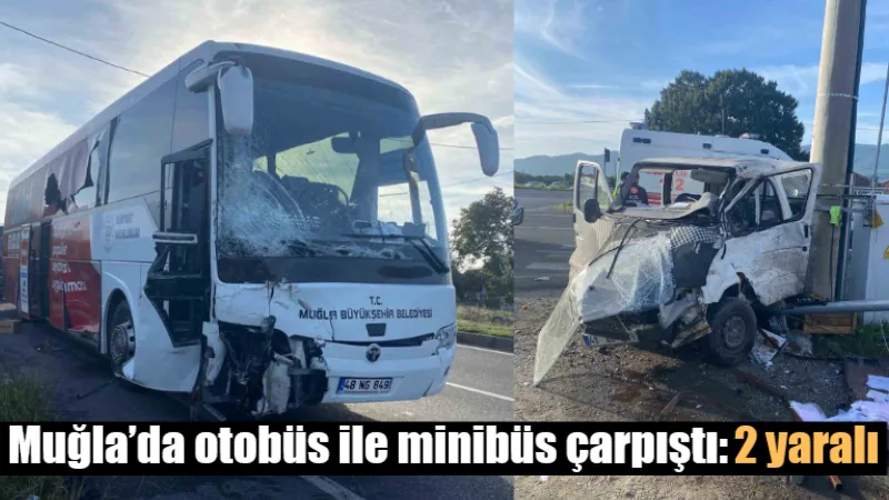 Muğla'nın Köyceğiz Döğüşbelen Mahallesi'nde, Büyükşehir Belediyesine ait bir otobüs ile