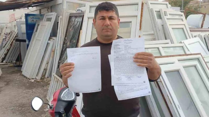 Adıyaman'ın Gölbaşı ilçesinde Hanifi Kırtay, kaskı olmasına rağmen "kasksızlık" gerekçesiyle