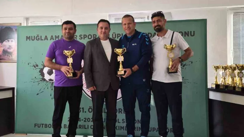 Muğla Amatör Spor Kulüpleri Federasyonu, Cuma günü Menteşe'de kupa töreni