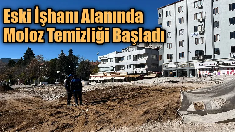 Nisan ayında yıkılan Orgeneral Mustafa Muğlalı İşhanı’nın arsasının aylardır atıl