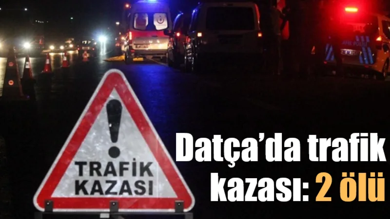 Muğla'nın Datça ilçesinde otomobil ile motosikletin çarpışması sonucunda motosiklet sürücüsü