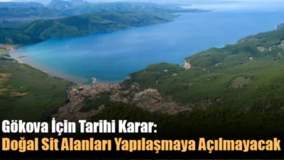 Gökova Körfezi’nde doğal sit alanlarının yapılaşmaya açılmasına yönelik düzenlemeye karşı