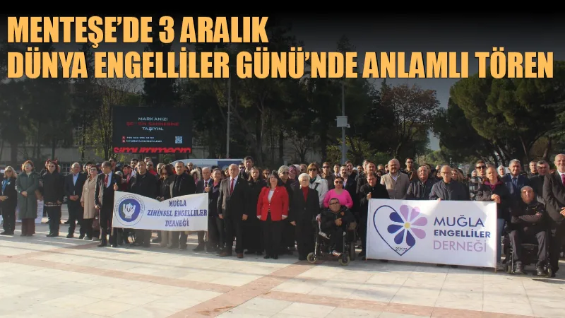 Engelli bireylerin toplumsal hayata eşit ve aktif şekilde katılımına dikkat