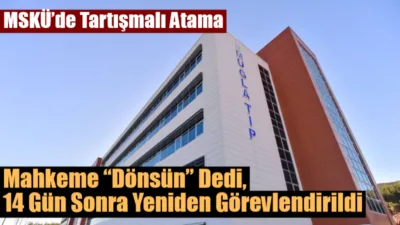 Muğla Sıtkı Koçman Üniversitesi Tıp Fakültesi’nde görev yapan G.D., isteği