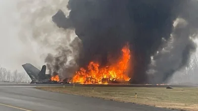ABD’de havaalanına iniş yapan özel jet düştü ABD’nin Kuzey Carolina eyaletinde havaalanına iniş yaptığı sırada özel jet