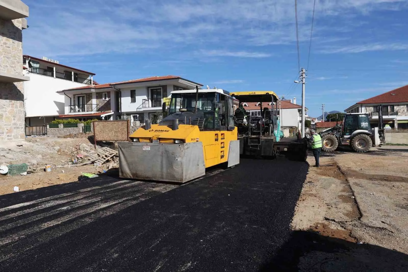 Muğla Büyükşehir Belediyesi, Datça'nın ulaşım kalitesini ve güvenliğini artırmak amacıyla