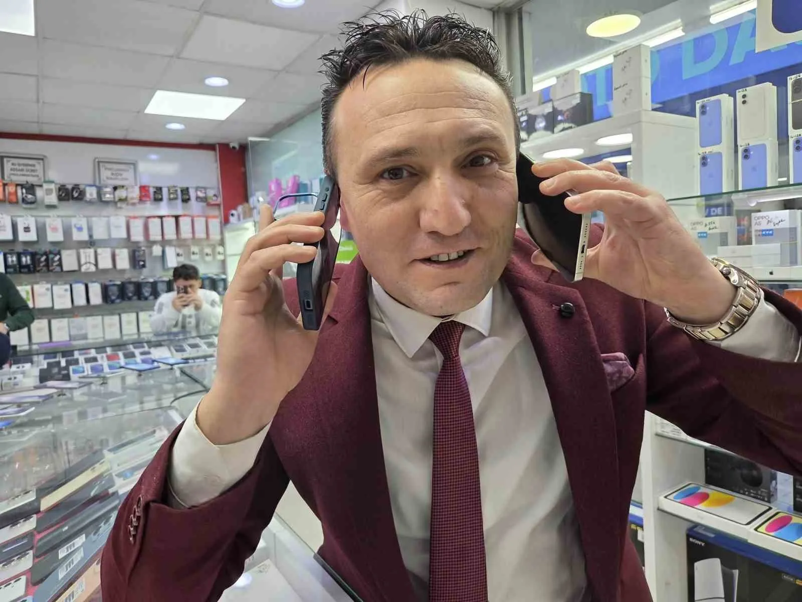 Samsun'da Tayfun Balcı, 120 bin TL'lik iPhone 17 Pro Max