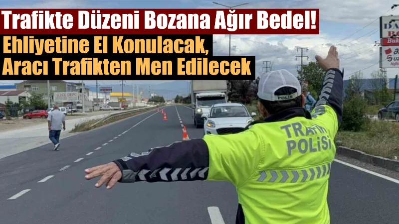 Yeni yılda Meclis’in gündemine gelecek Karayolları Trafik Kanunu’nda değişiklik öngören