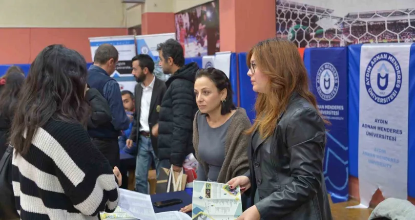Muğla Sıtkı Koçman Üniversitesi, Aydın'da gerçekleştirilen 11. Yükseköğretim Tanıtım Günleri'nde