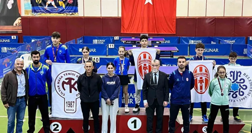 13-15 Aralık'ta Adana'da gerçekleşen Yıldızlar Güneybatı Grubu Takım Ferdi Masa