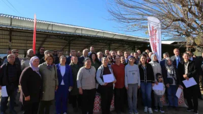 Ortaca Güzelyurt Mahallesi’nde düzenlenen 40 saatlik "Süt Sığırcılığı Sağım Hijyeni