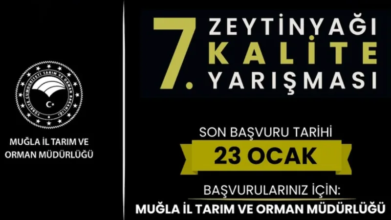Muğla İl Tarım ve Orman Müdürlüğü tarafından düzenlenen 7. Zeytinyağı