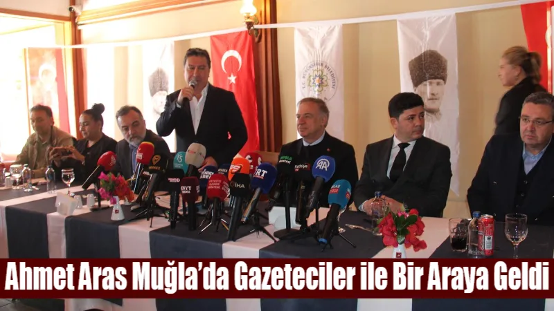 10 Ocak Çalışan Gazeteciler Günü dolayısıyla Muğla Büyükşehir Belediye Başkanı