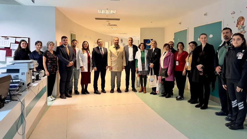 AK Parti Muğla İl Başkanı Cengizhan Güngör ve beraberindeki heyet,