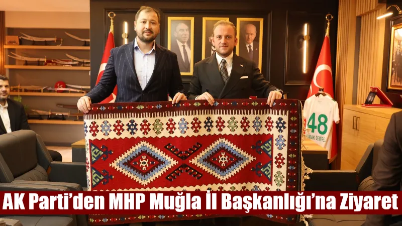 AK Parti Muğla İl Başkanı Cengizhan Güngör ve il yönetimi,