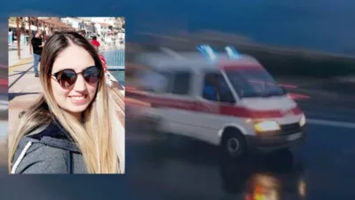 Aydın’ın Efeler ilçesinde balkonda telefonla konuştuğu sırada aniden fenalaşan üç