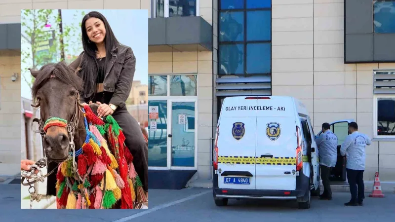 Antalya'da, 3 aylık evli Helin Kutlay, eşi İ.K. tarafından başından