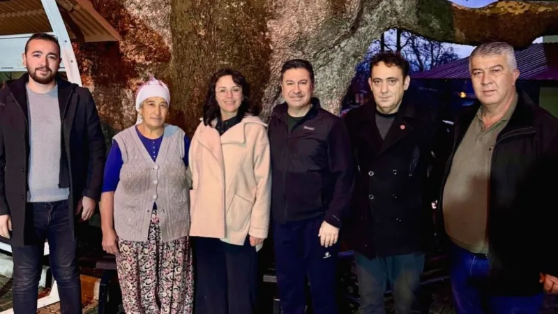 Muğla Büyükşehir Belediye Başkanı Ahmet Aras ile Menteşe Belediye Başkanı