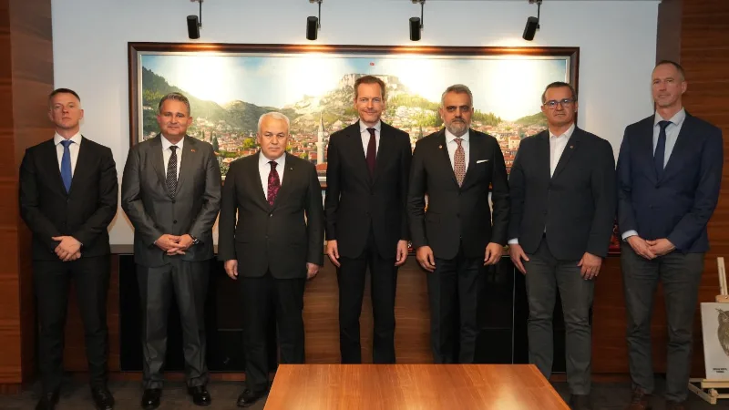 Muğla Ticaret ve Sanayi Odası’nı ziyaret eden Belçika Ankara Büyükelçisi